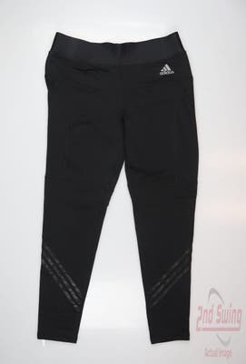 New Womens Adidas Leggings Large L x Black MSRP $75