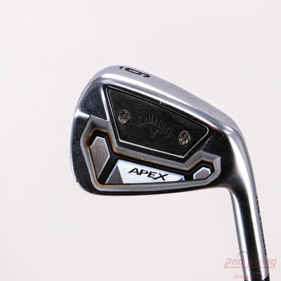 Callaway Apex TCB 21 Single Iron 6 Iron Project X LS 6.0 Steel Stiff Right Handed 37.25in