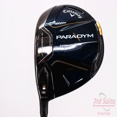 Mint Callaway Paradym Driver 9° Project X EvenFlow Riptide 60 Graphite Stiff Left Handed 44.5in