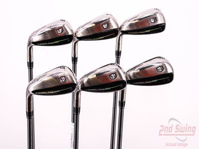 Mint Wilson Staff Launch Pad 2 Iron Set 6-PW AW Project X Even Flow Green 50 Graphite Senior Left Handed 38.25in