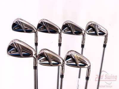 TaylorMade SIM MAX Iron Set 5-PW AW FST KBS MAX 85 Steel Stiff Right Handed 37.0in