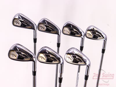 Callaway Apex 19 Iron Set 5-PW AW Nippon NS Pro 850GH Steel Regular Right Handed 38.25in