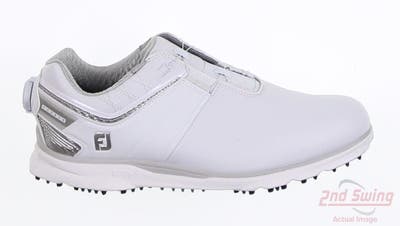 New Mens Golf Shoe Footjoy 2022 Pro SL BOA Medium 9.5 White MSRP $230 53078
