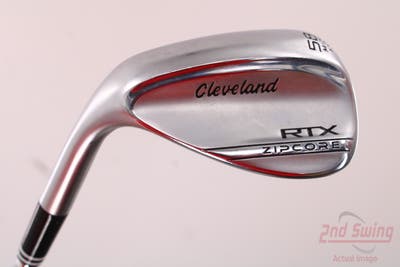 Cleveland RTX ZipCore Tour Satin Wedge Lob LW 58° 10 Deg Bounce Dynamic Gold Spinner TI Steel Wedge Flex Left Handed 35.0in