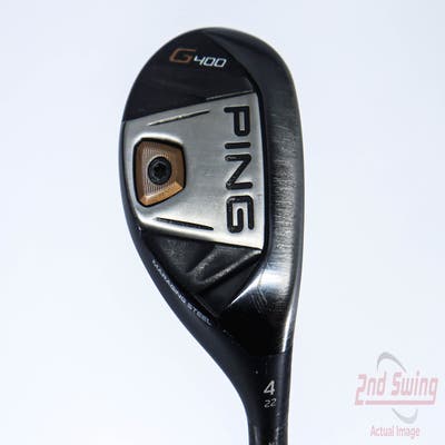 Ping G400 Hybrid 4 Hybrid 22° Ping Tour 85 Graphite X-Stiff Right Handed 39.75in