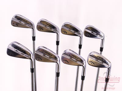 Callaway Apex Pro 21 Iron Set 3-PW Project X Rifle 6.5 Steel X-Stiff Right Handed 39.0in