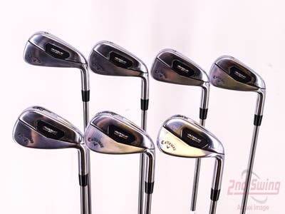 Callaway Rogue ST Pro Iron Set 5-PW AW True Temper Elevate MPH 95 Steel Regular Right Handed 38.5in