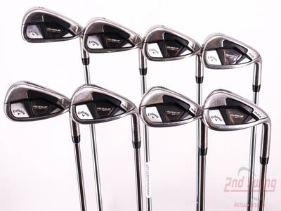 Callaway Rogue ST Max Iron Set 6-PW AW GW SW True Temper Elevate MPH 95 Steel Regular Right Handed 37.5in