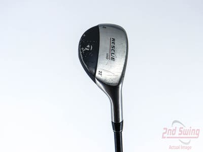 TaylorMade Rescue Mid Hybrid 4 Hybrid 22° Stock Graphite Shaft Graphite Senior Right Handed 40.0in