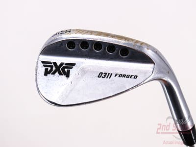 PXG 0311 Forged Chrome Wedge Sand SW 56° 10 Deg Bounce FST KBS Tour C-Taper Lite Steel X-Stiff Right Handed 35.5in