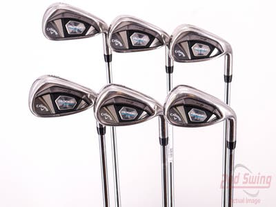 Callaway Rogue X Iron Set 6-PW AW FST KBS MAX 90 Steel Regular Right Handed 37.75in