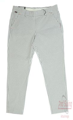 New Womens KJUS Ikala 7/8 Tregg Pattern Pants X-Large XL Gray MSRP $249