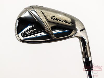 TaylorMade SIM MAX Single Iron Pitching Wedge PW FST KBS MAX 85 Steel Regular Right Handed 35.75in
