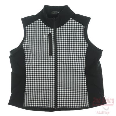 New Womens Ralph Lauren RLX Golf Vest X-Small XS Black MSRP $178