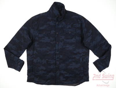 New Mens Johnnie-O Jacket Small S Navy Blue MSRP $239