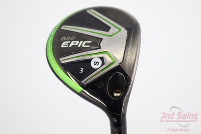 Callaway GBB Epic Fairway Wood 3 Wood 3W 15° Callaway Stock Graphite Graphite Stiff Right Handed 43.75in
