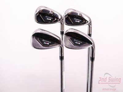 TaylorMade M4 Iron Set 9-PW GW SW Nippon NS Pro 840 Steel Regular Right Handed 36.5in