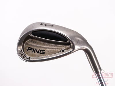 Ping i Wedge Wedge Sand SW 56° True Temper Dynamic Gold Steel Wedge Flex Right Handed Black Dot 35.25in