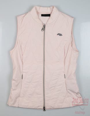 New Womens KJUS Vest Small S Pink MSRP $315