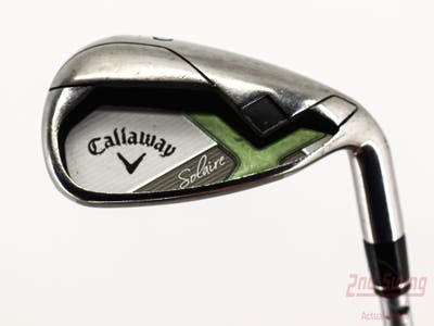 Callaway 2014 Solaire Single Iron Pitching Wedge PW Callaway Stock Graphite Graphite Ladies Right Handed 35.5in