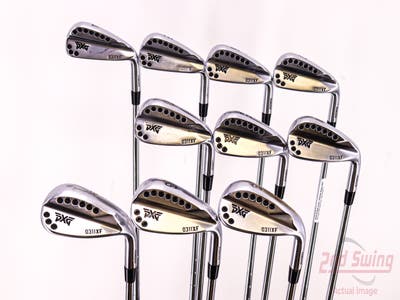 PXG 0311XF Chrome Iron Set 4-PW GW SW LW Nippon 950GH Steel Regular Right Handed 38.5in