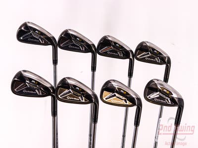 TaylorMade M2 Tour Iron Set 4-PW AW True Temper XP 95 S300 Steel Stiff Right Handed 38.0in