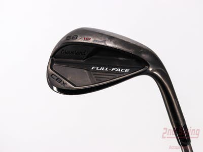 Cleveland CBX Full Face Wedge Lob LW 58° 10 Deg Bounce Aerotech SteelFiber i110 Graphite Stiff Right Handed 35.0in