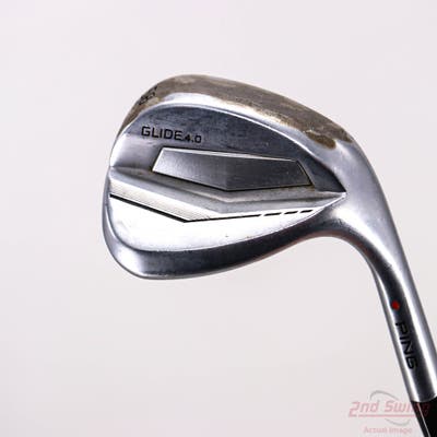 Ping Glide 4.0 Wedge Lob LW 58° 10 Deg Bounce S Grind Z-Z 115 Wedge Steel Wedge Flex Right Handed Red dot 35.0in