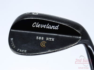 Cleveland 588 RTX Custom Black Nickel Wedge Lob LW 60° 12 Deg Bounce True Temper Dynamic Gold Steel Wedge Flex Right Handed 35.0in