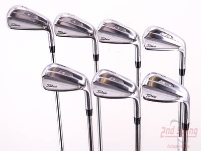 Titleist 2021 T100 Iron Set 4-PW Nippon NS Pro Zelos 7 Steel Stiff Right Handed 39.0in