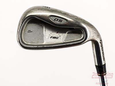 TaylorMade Rac OS 2005 Single Iron 6 Iron Stock Steel Shaft Steel Stiff Right Handed 37.75in