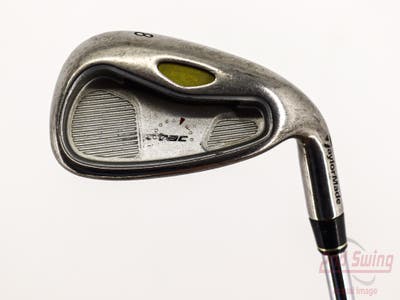 TaylorMade Rac OS 2005 Single Iron 8 Iron Stock Steel Shaft Steel Stiff Right Handed 36.75in