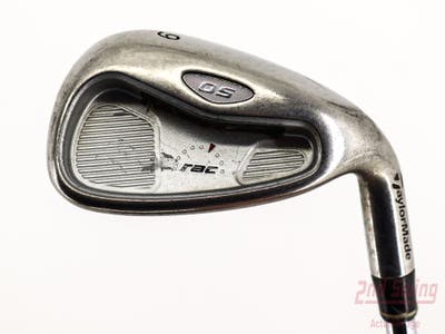 TaylorMade Rac OS 2005 Single Iron 9 Iron Stock Steel Shaft Steel Stiff Right Handed 36.0in