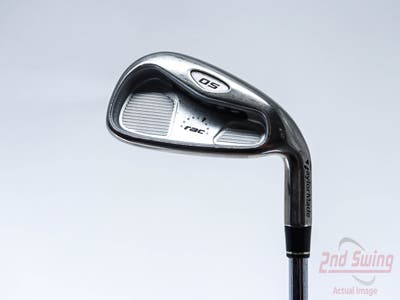 TaylorMade Rac OS 2005 Single Iron 5 Iron TM T-Step 90 Steel Stiff Right Handed 38.0in