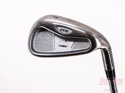 TaylorMade Rac OS 2005 Single Iron 7 Iron TM T-Step 90 Steel Stiff Right Handed 37.0in