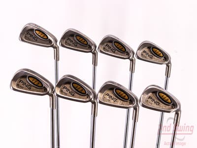 Ping i3 Blade Iron Set 3-PW Ping JZ Steel Stiff Right Handed Black Dot 38.25in