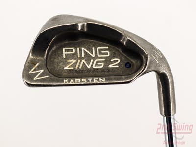 Ping Zing 2 Single Iron Pitching Wedge PW Ping JZ Steel Stiff Right Handed Blue Dot 35.5in