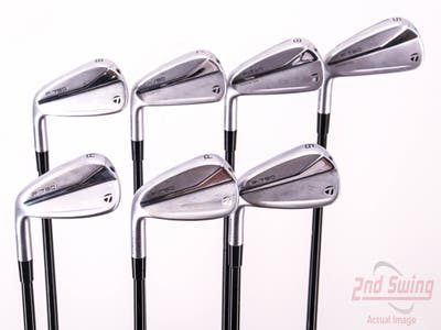 TaylorMade 2021 P790 Iron Set 5-PW AW Mitsubishi MMT 105 Graphite Stiff Left Handed 38.0in