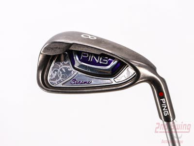 Ping Serene Single Iron 8 Iron Ping ULT 210 Ladies Graphite Ladies Right Handed Red dot 36.25in