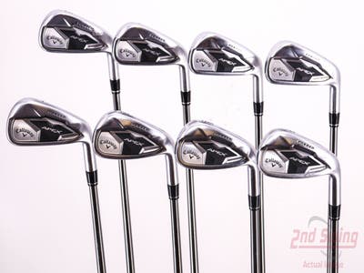 Callaway Apex 19 Iron Set 3-PW Project X Catalyst 60 Graphite Regular Right Handed 38.5in