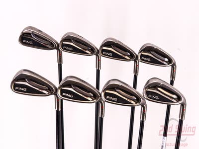 Ping G25 Iron Set 4-PW GW Ping TFC 189i Graphite Regular Right Handed Red dot 38.0in