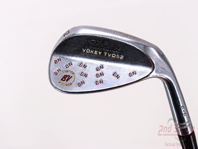 Titleist Vokey TVD Chrome Wedge Gap GW 52° M Grind Dynamic Gold Tour Issue Steel Wedge Flex Right Handed 35.75in