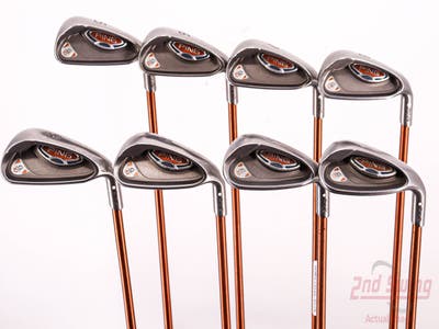 Ping G10 Iron Set 5-PW SW LW Ping TFC 129I Graphite Senior Right Handed White Dot 38.0in