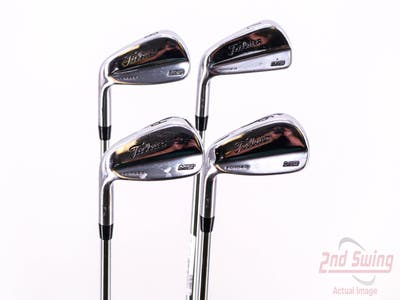 Titleist 718 MB Iron Set 7-PW Project X 6.0 Steel Stiff Left Handed 37.25in