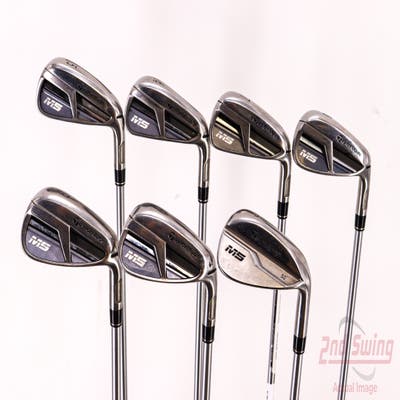 TaylorMade M5 Iron Set 5-PW AW FST KBS Tour C-Taper 120 Steel Stiff Right Handed 38.0in