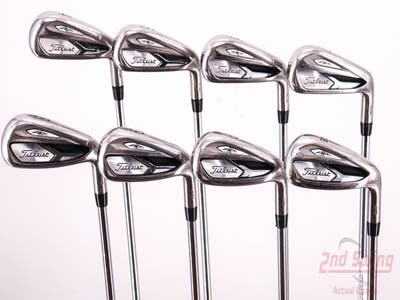 Titleist 718 AP1 Iron Set 4-PW AW True Temper AMT Red R300 Steel Regular Right Handed 38.25in