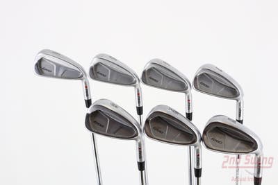 Ping i200 Iron Set 4-PW Nippon NS Pro Modus 3 Tour 120 Steel Stiff Right Handed Red dot 38.0in