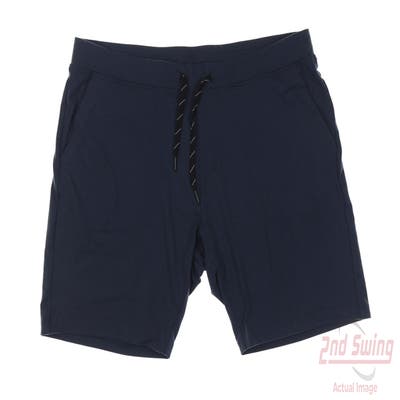 New Mens Dunning Shorts Large L Navy Blue MSRP $80
