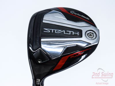 TaylorMade Stealth Plus Fairway Wood 3 Wood 3W 15° Aldila Ascent Blue 50 Graphite Regular Left Handed 43.0in