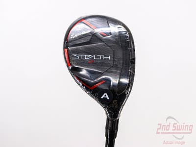Mint TaylorMade Stealth 2 Rescue Hybrid 6 Hybrid 28° Fujikura Ventus TR Red HB 5 Graphite Senior Right Handed 39.0in